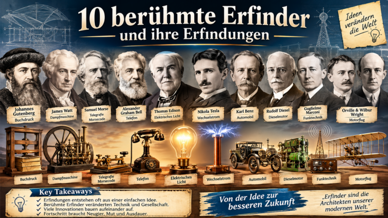 berühmte Erfinder